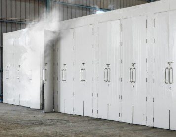 concrete steam curing

