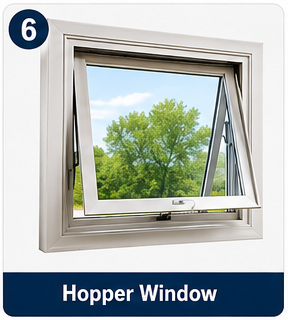 Hopper windows